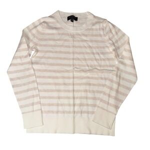 Banana Republic Forever Sweater Striped Crew Neck XS lightweight